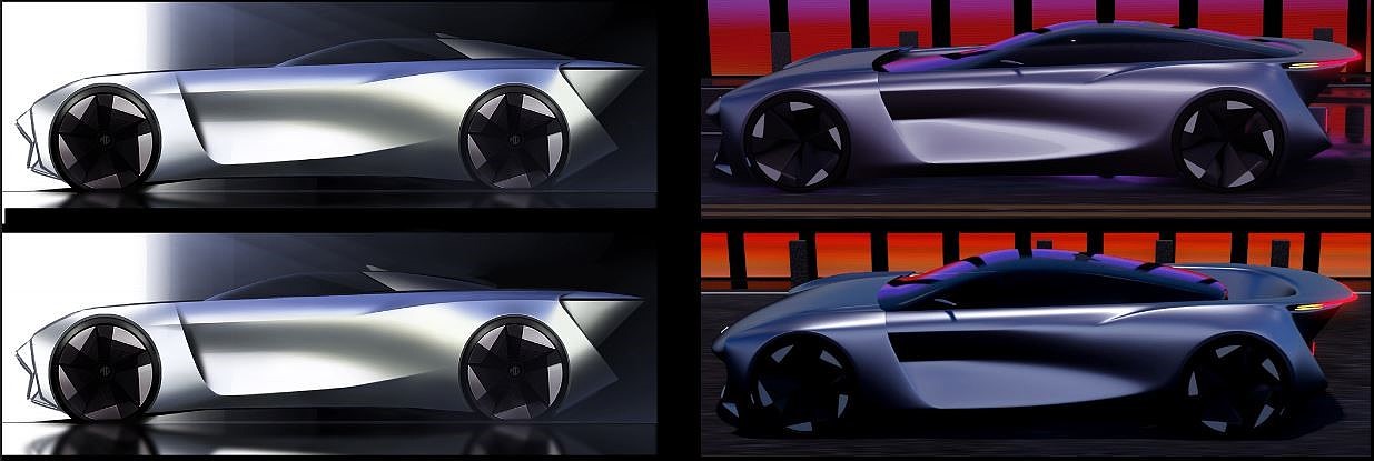 上汽设计国际挑战赛，美国艺术中心设计学院，MG SUPER GT 2030，