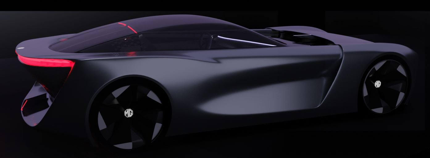 SAIC design international challenge，American Art Center School of design，MG SUPER GT 2030，