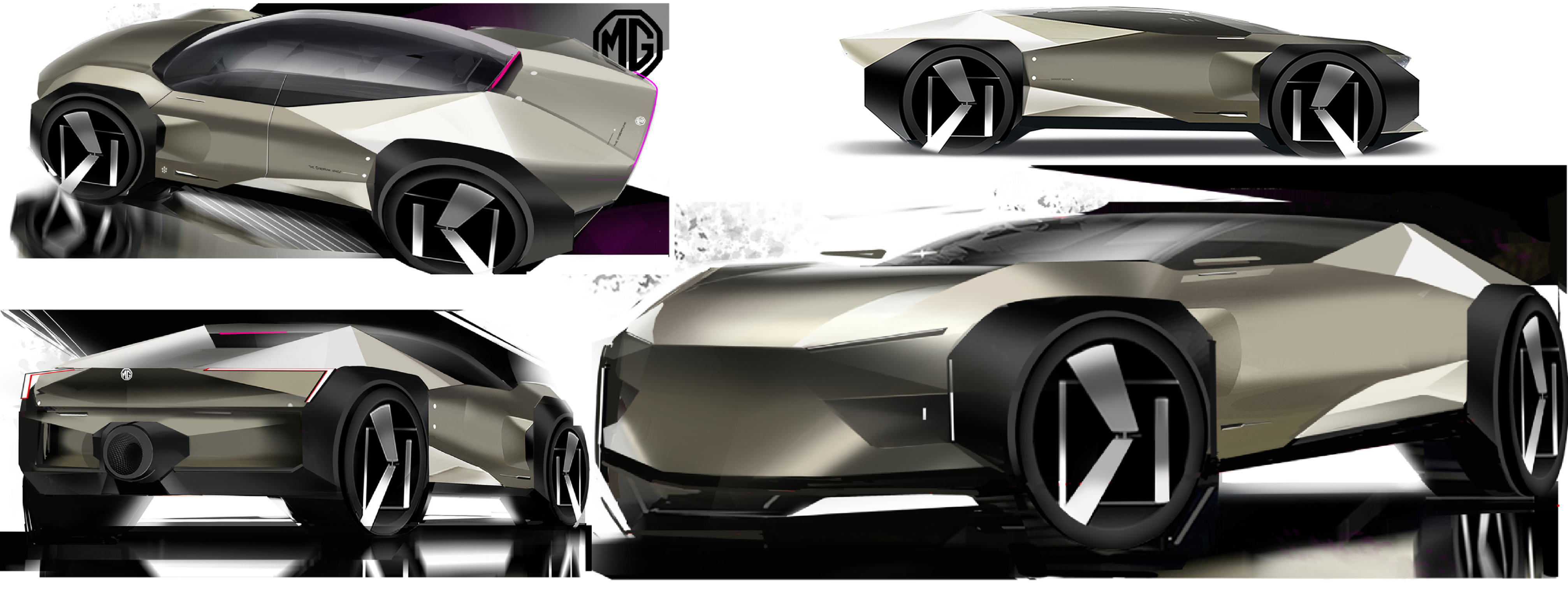 SAIC design international challenge，Lu Xun Academy of Fine Arts，CYBERPANK，