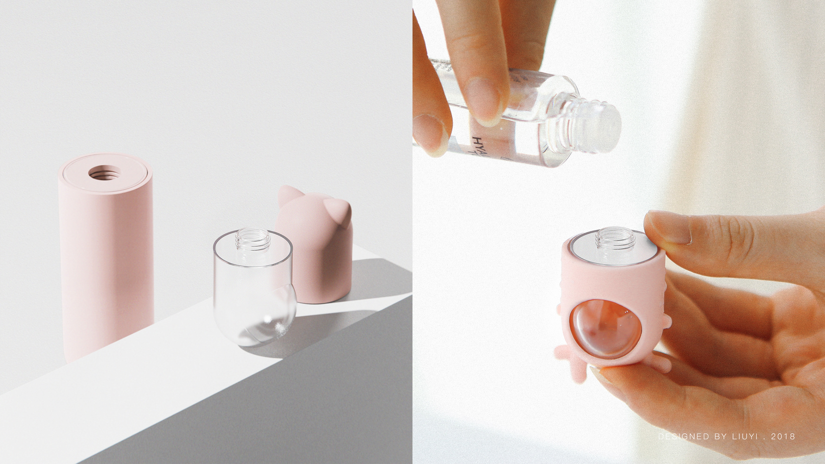 Water replenishing instrument，industrial design，cosmetic instrument，