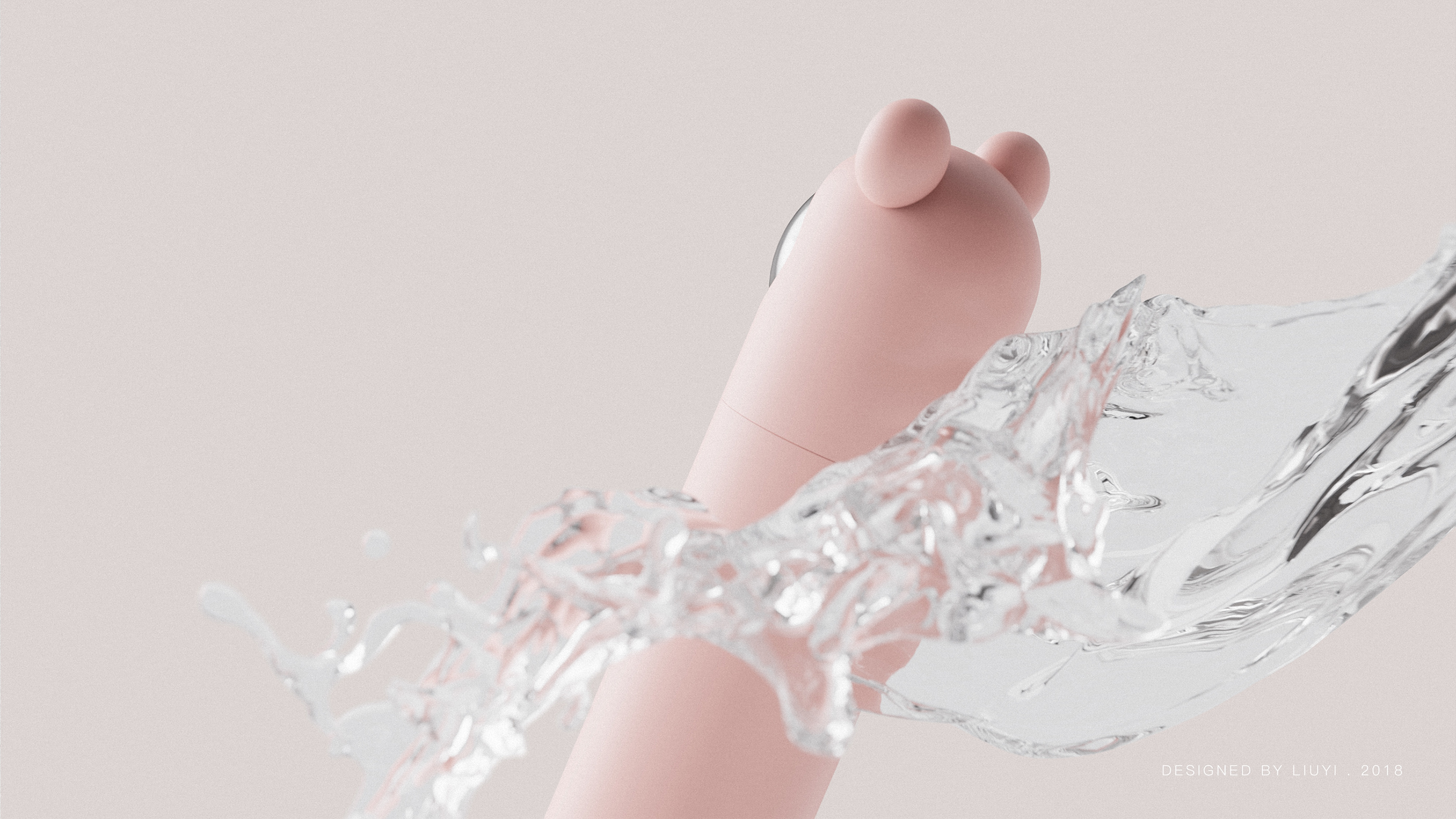 Water replenishing instrument，industrial design，cosmetic instrument，