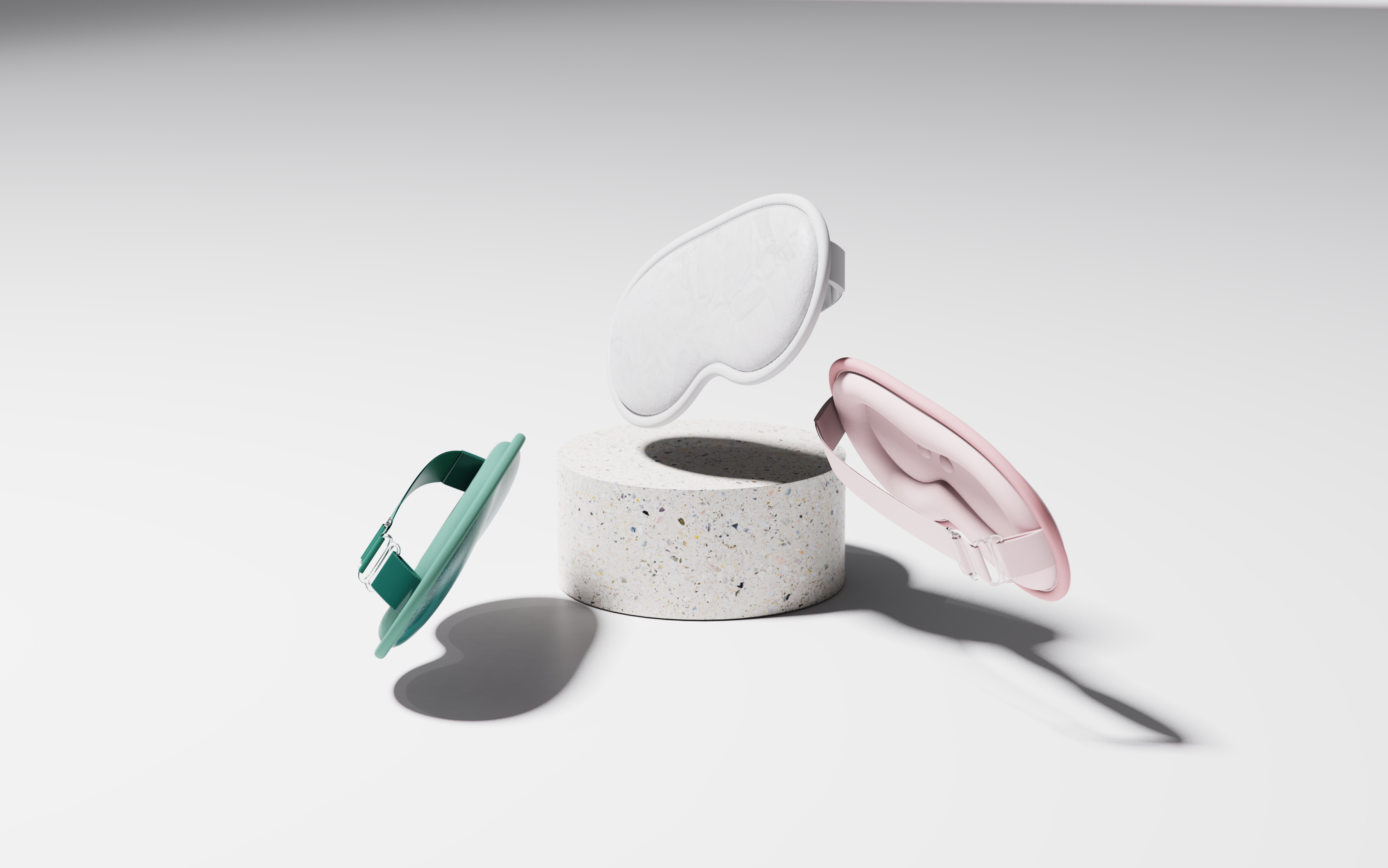 industrial design，DuPont，TYVEK，Material application，Heating eye mask，cmf，