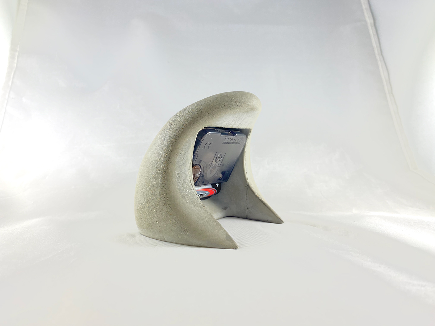 Wave clock，manual，concrete，low cost，