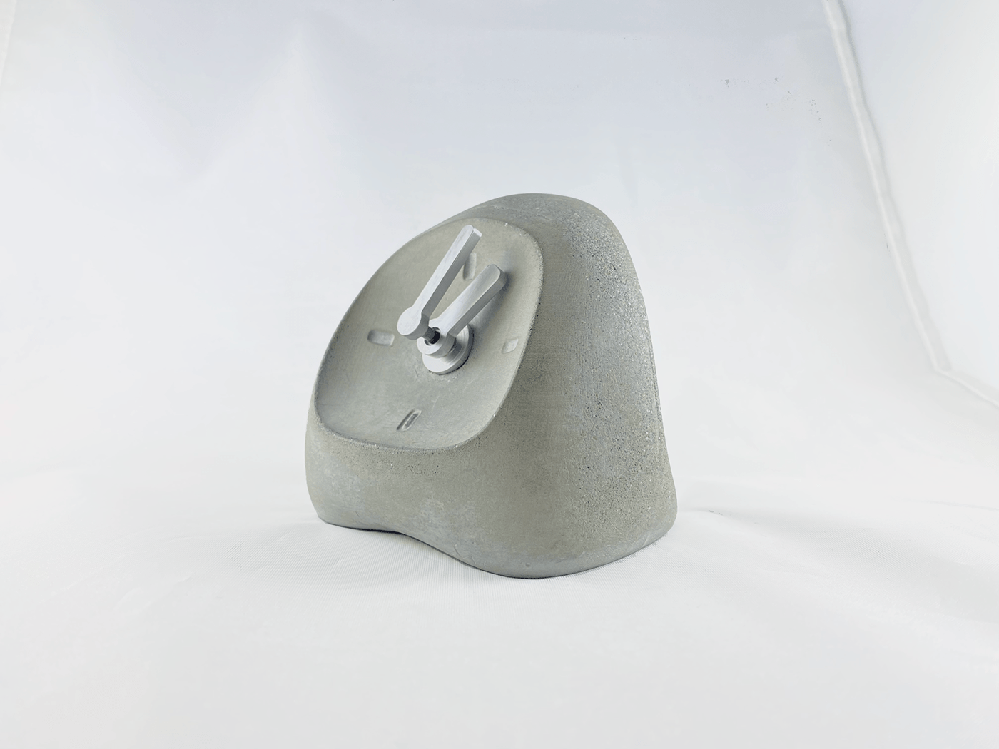 Wave clock，manual，concrete，low cost，