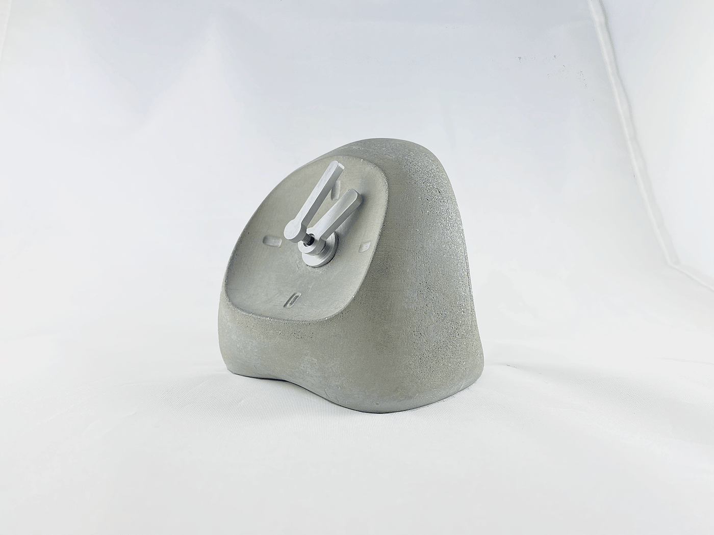 Wave clock，manual，concrete，low cost，