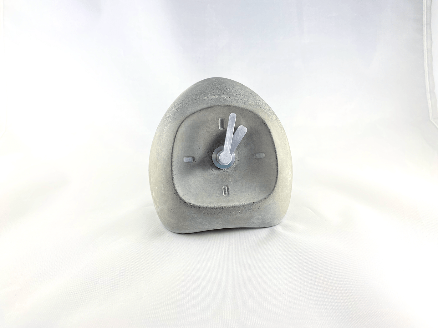 Wave clock，manual，concrete，low cost，