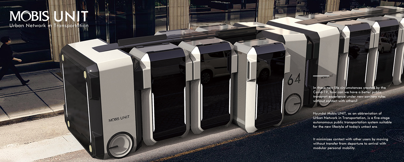 Yang Young jin，Traffic design，Works 2021，MOBIS UNIT，IONIQ T，jaguar，FFE-H，