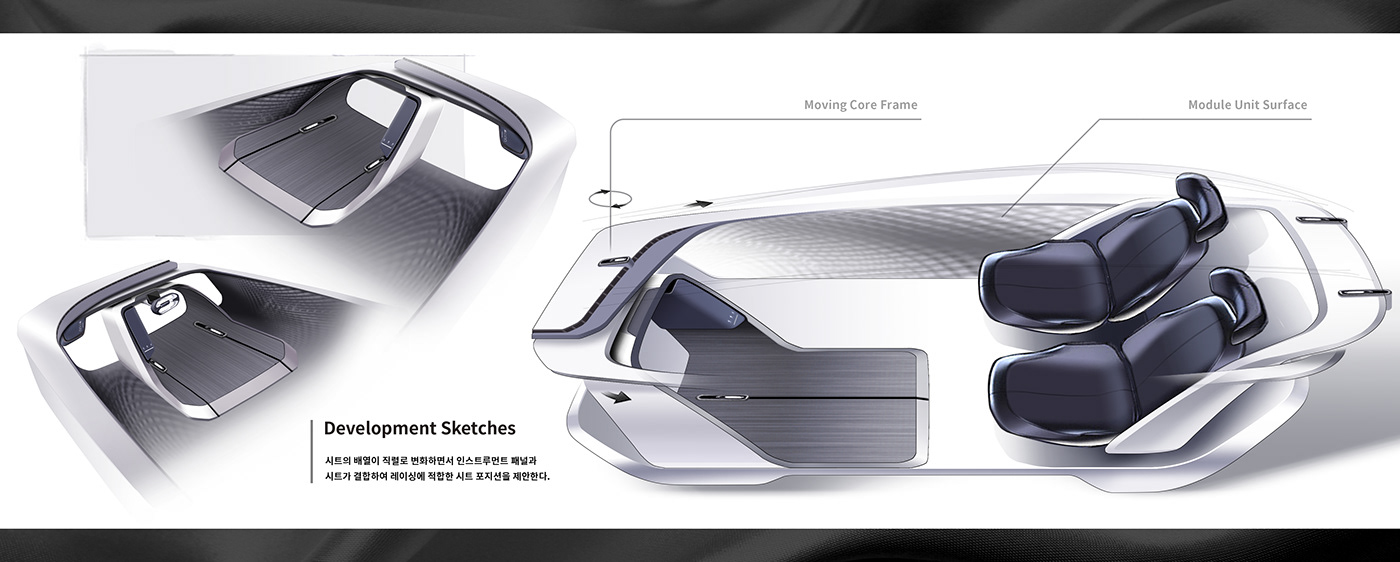 Yang Young jin，Traffic design，Works 2021，MOBIS UNIT，IONIQ T，jaguar，FFE-H，