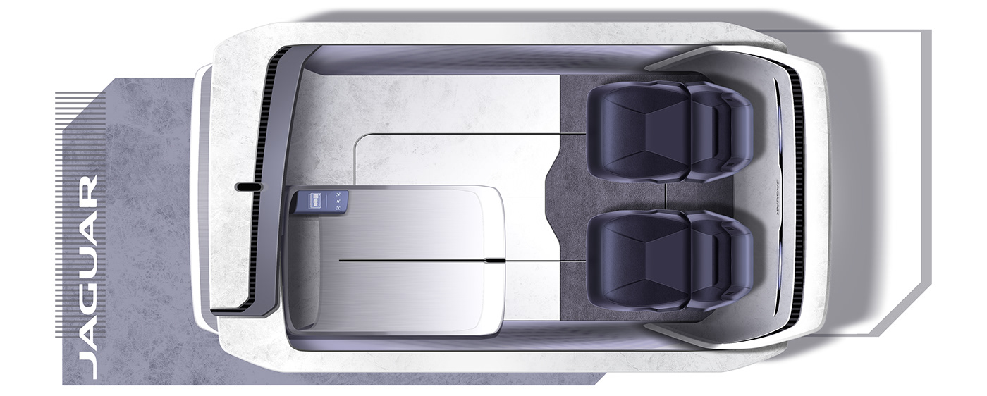 Yang Young jin，Traffic design，Works 2021，MOBIS UNIT，IONIQ T，jaguar，FFE-H，