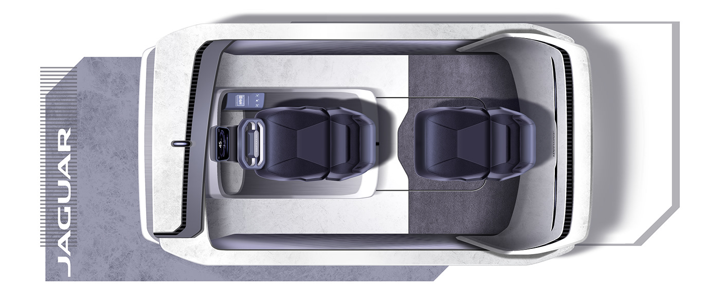 Yang Young jin，Traffic design，Works 2021，MOBIS UNIT，IONIQ T，jaguar，FFE-H，