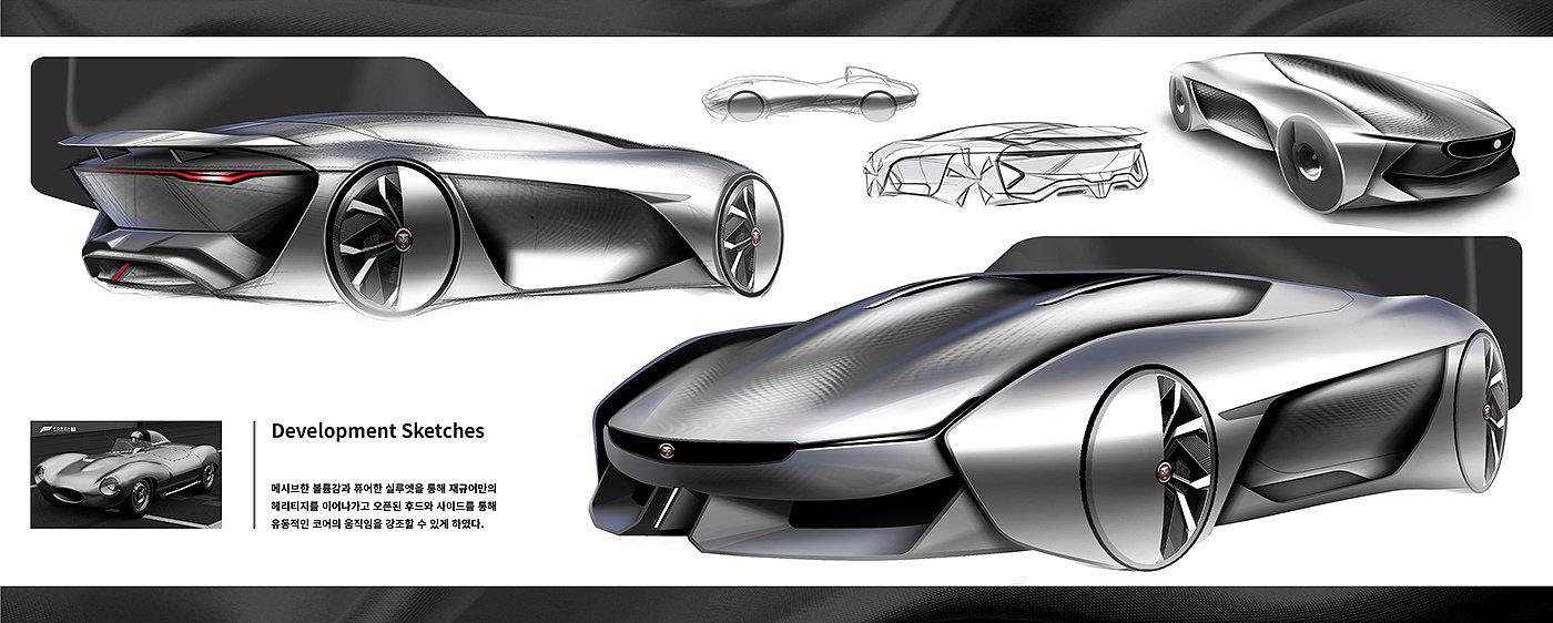 Yang Young jin，交通设计，作品集2021，MOBIS UNIT，IONIQ T，jaguar，FFE-H，