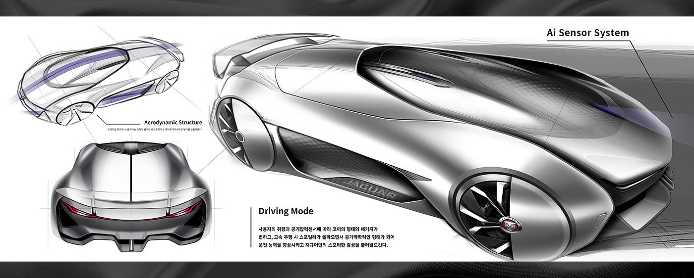 Yang Young jin，Traffic design，Works 2021，MOBIS UNIT，IONIQ T，jaguar，FFE-H，