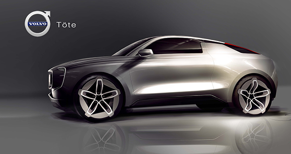 volvo，concept，automobile，Open type，load，