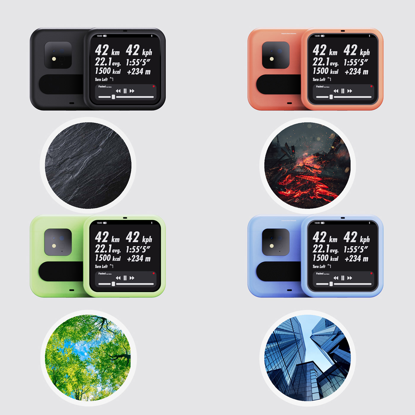 Functionality，G-zero project，Bicycle enthusiast，Design aesthetics，product design，ABS plastic，Mobile device，Ergonomics，