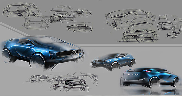 volvo，concept，automobile，Open type，load，