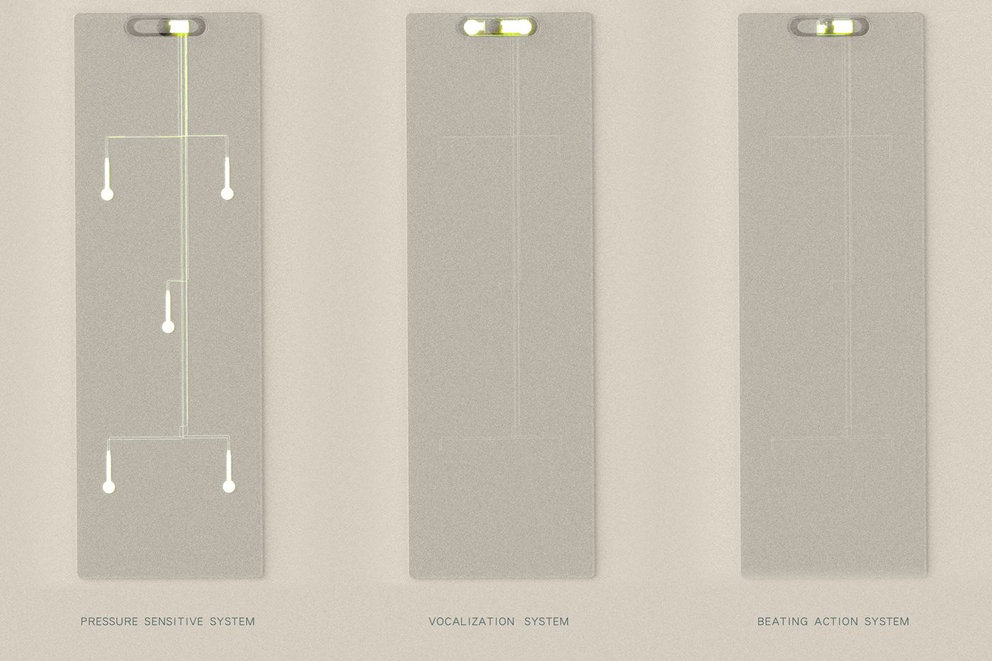 yoga，loudspeaker box，Interaction design，