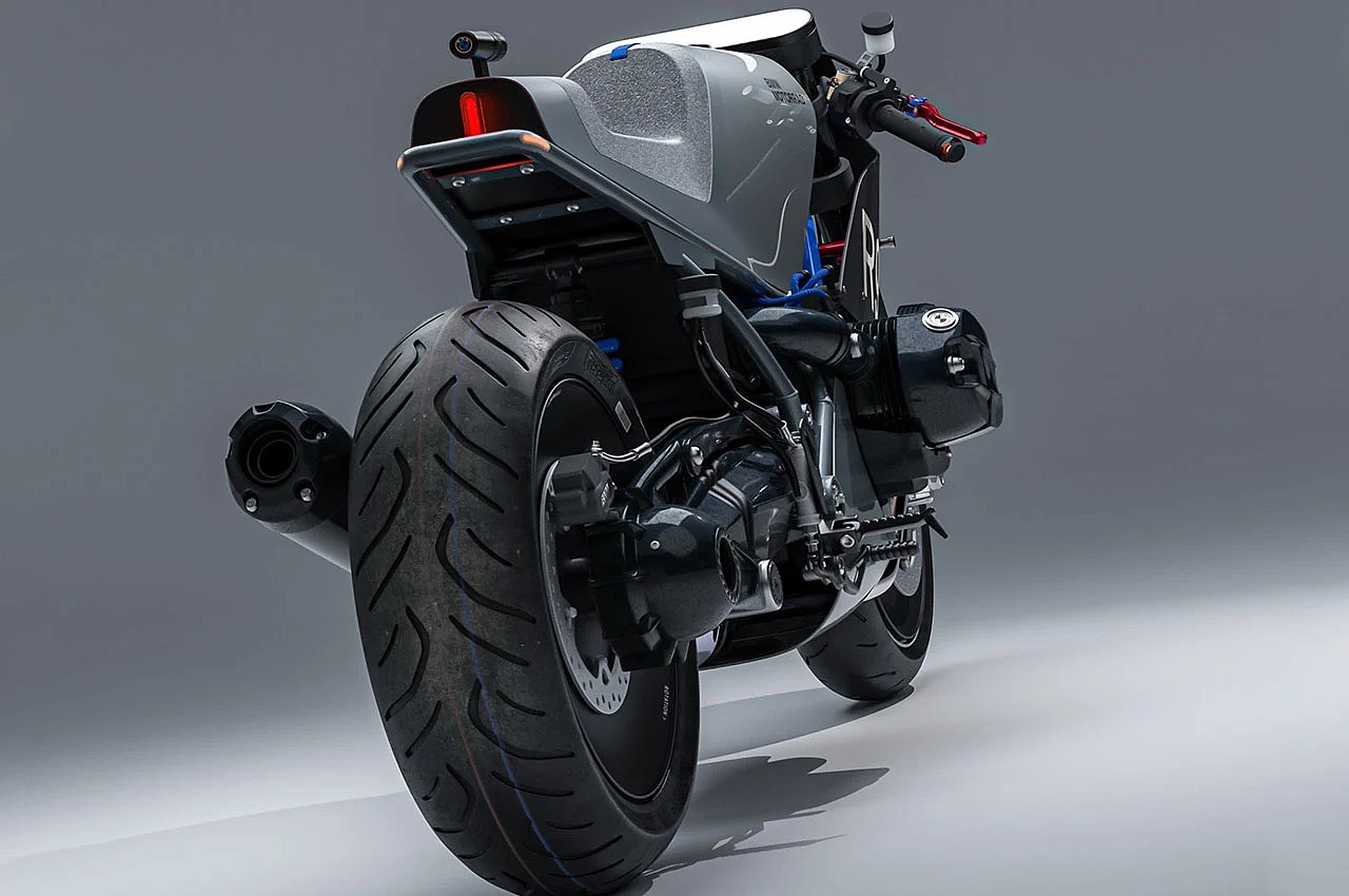 BMW Motorrad品牌，FRANK Industrial Des，定制摩托车设计，Jeroen Claus，