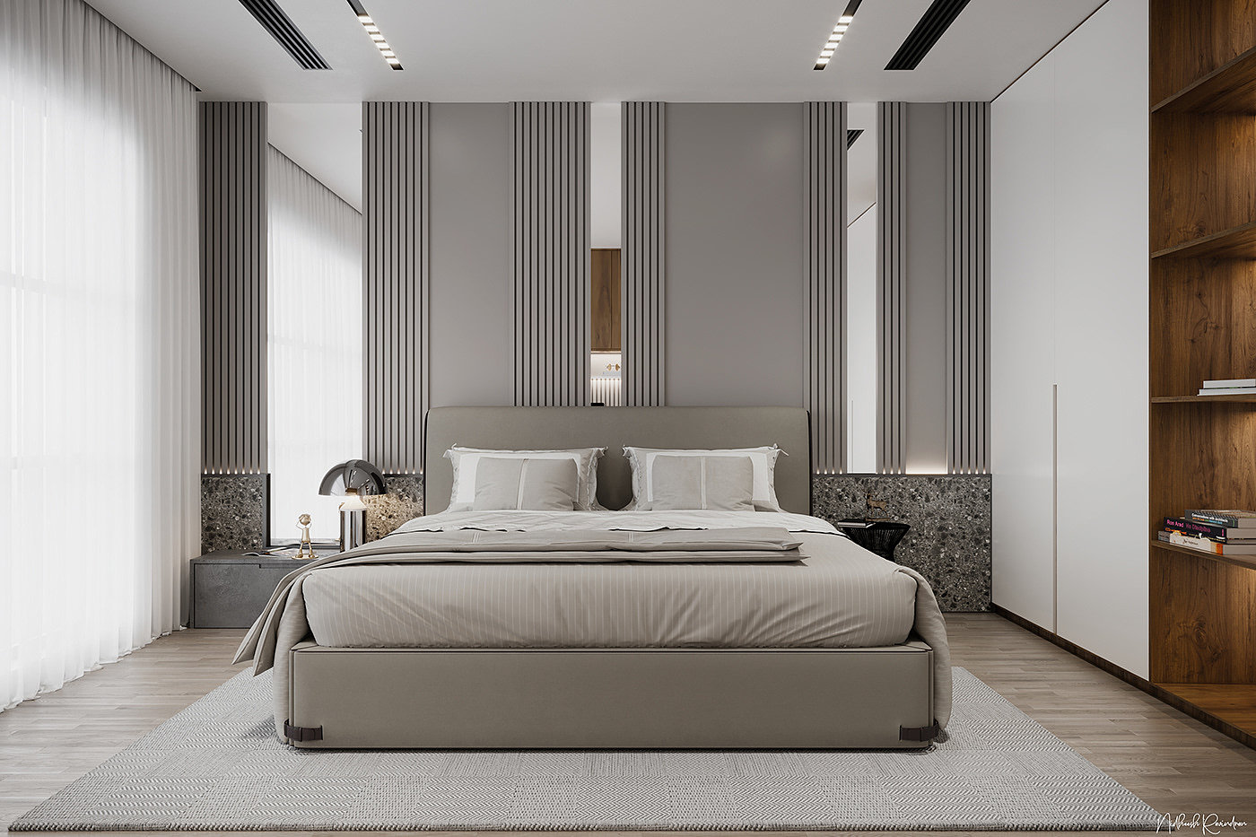 Bedroom design，Interior design，Architecture，indoor environment ，