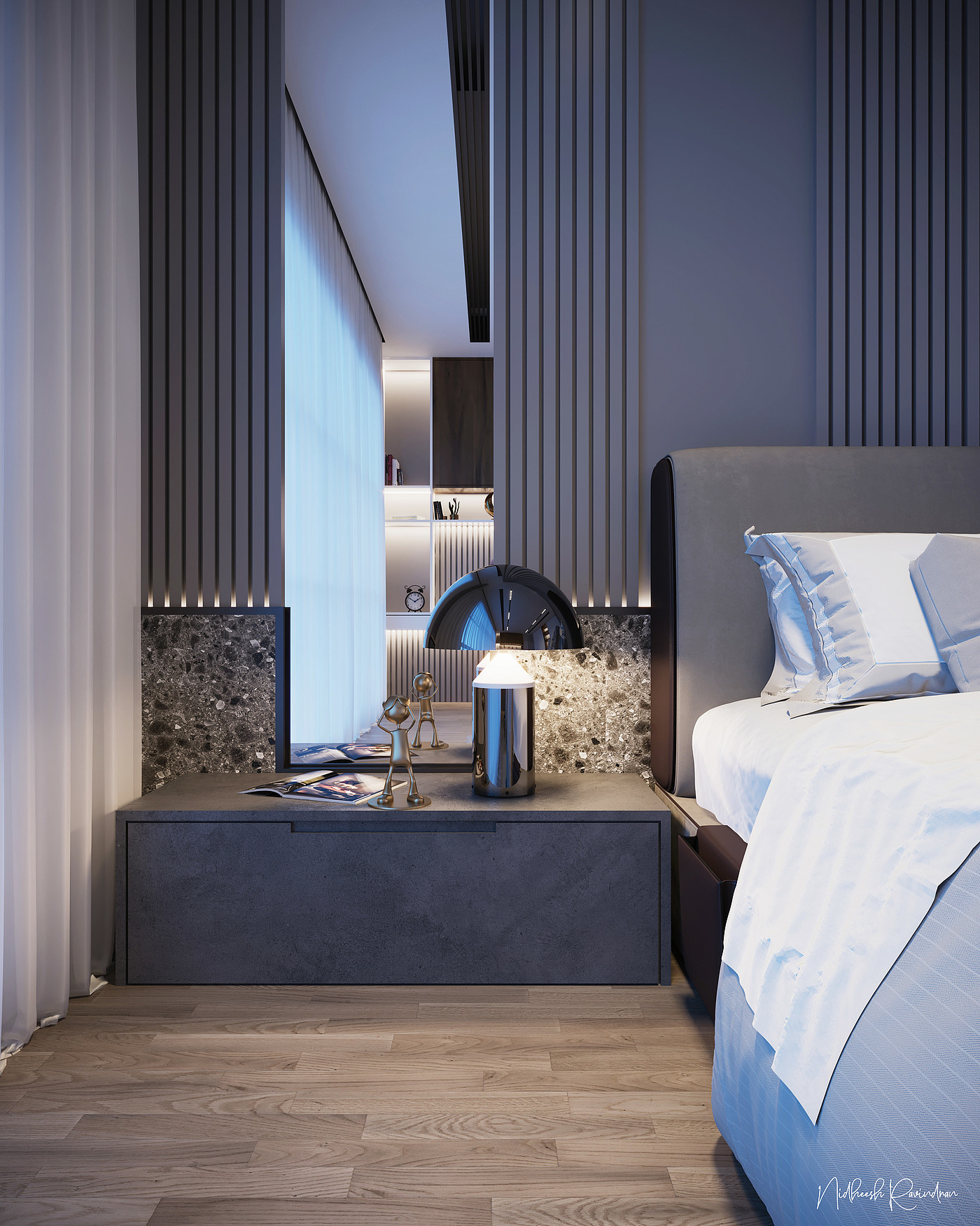 Bedroom design，Interior design，Architecture，indoor environment ，