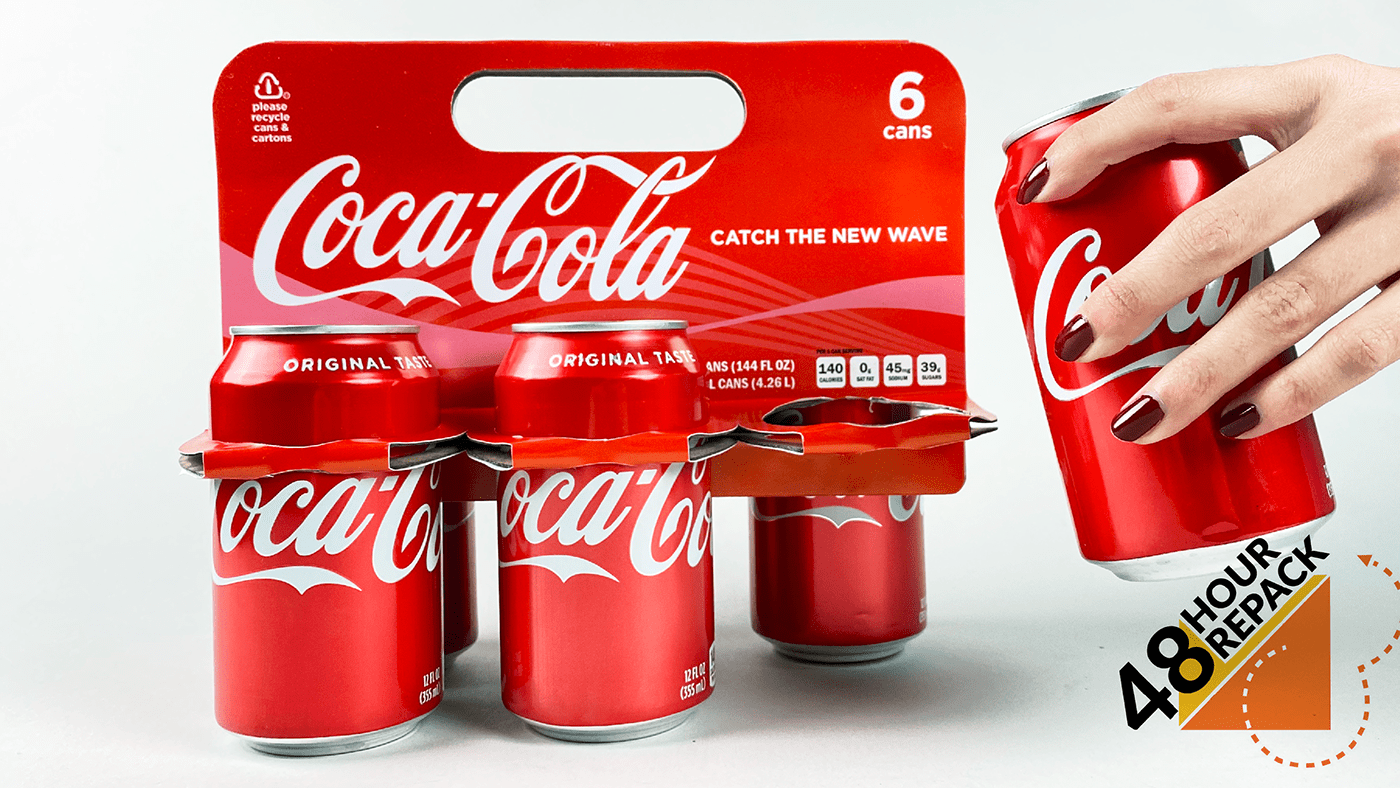 Coca Cola，packing，Canned，