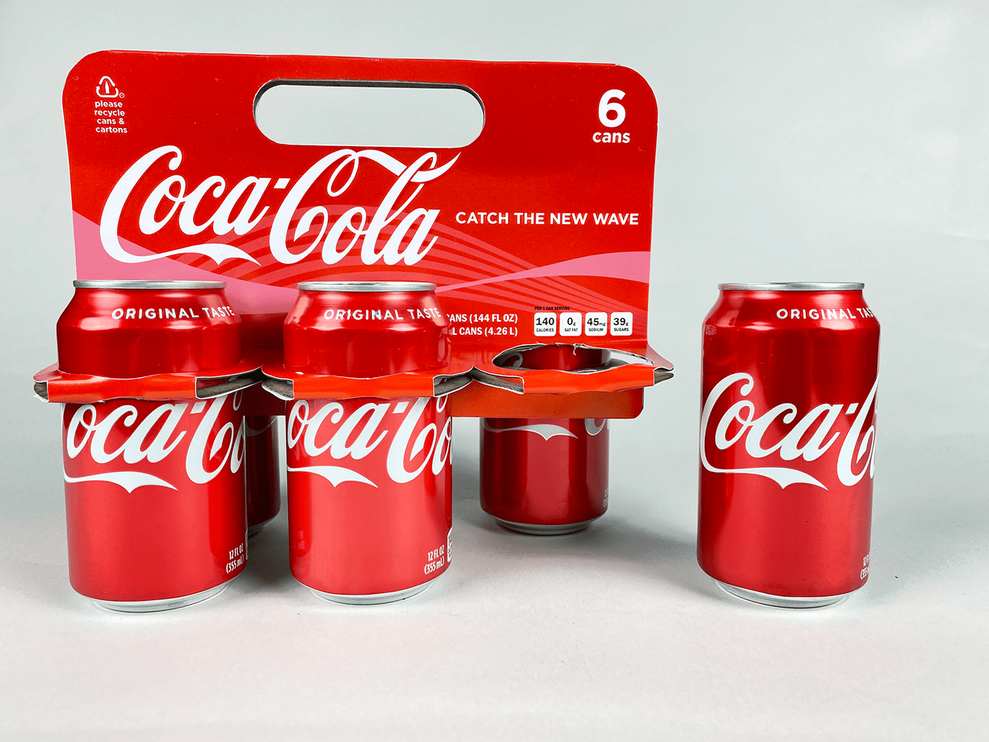 Coca Cola，packing，Canned，