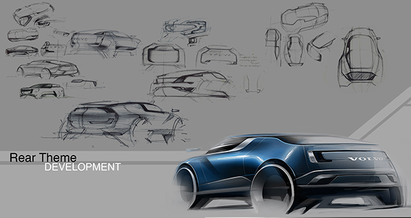 volvo，concept，automobile，Open type，load，