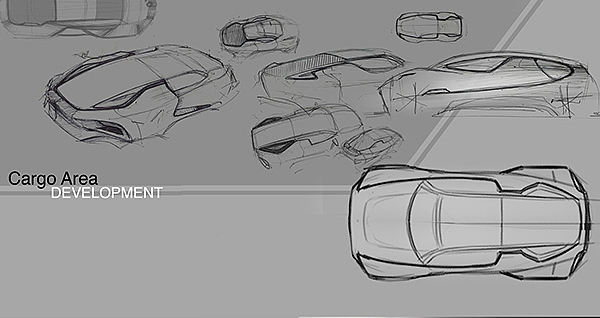 volvo，concept，automobile，Open type，load，