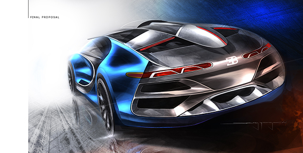 bugatti，Aircraft inspiration，concept，vehicle，Electric，