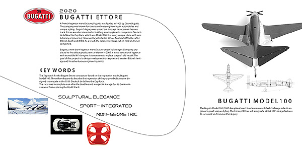 bugatti，Aircraft inspiration，concept，vehicle，Electric，