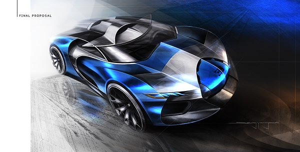 bugatti，Aircraft inspiration，concept，vehicle，Electric，