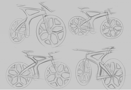 木艺，自行车，设计，