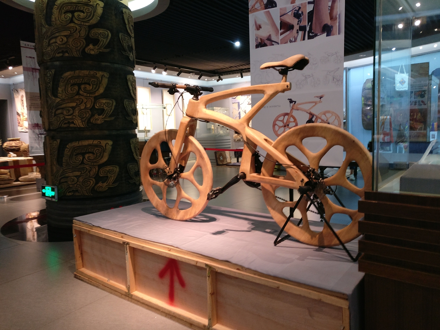 木艺，自行车，设计，