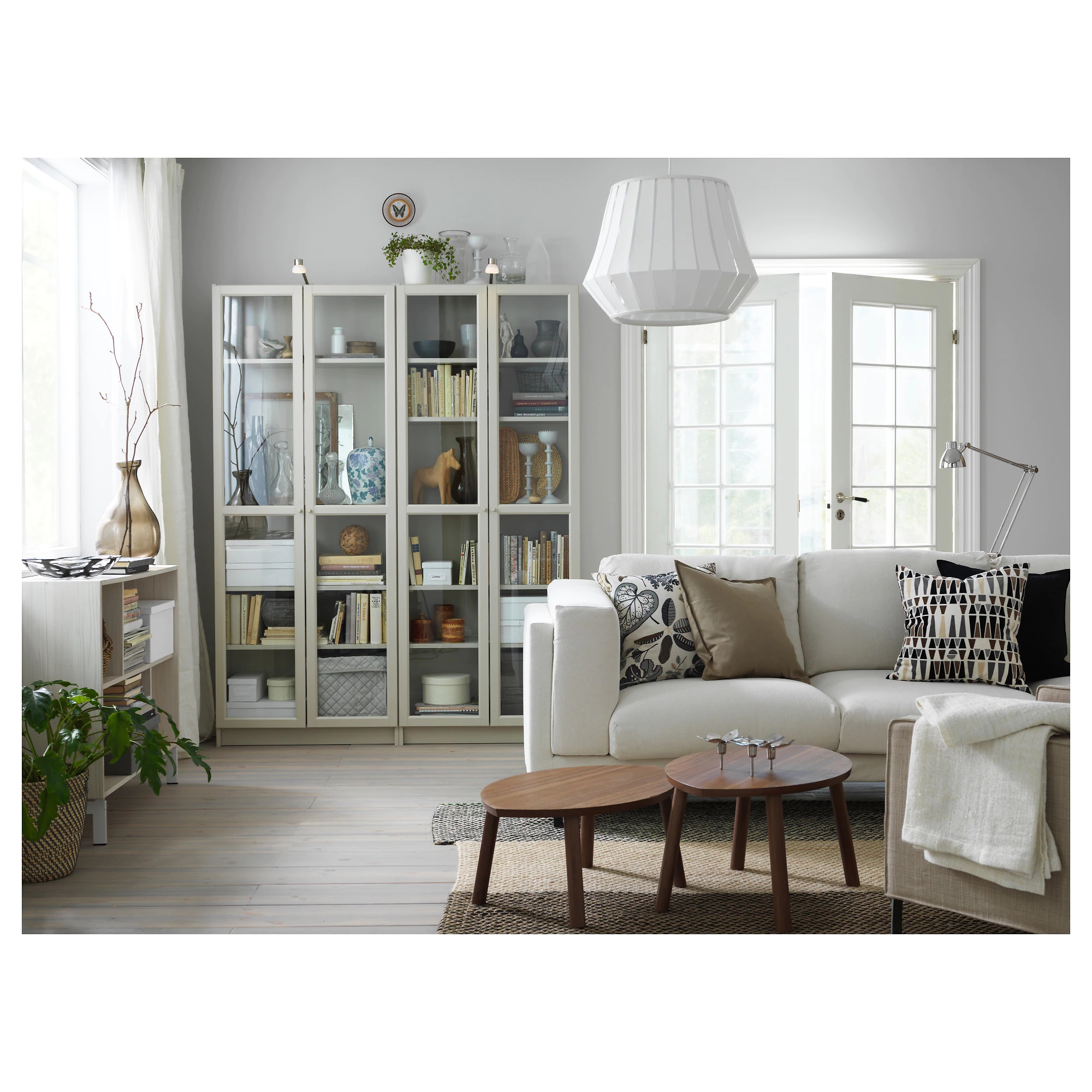 宜家毕利玻璃门书柜ikeabilly70351508