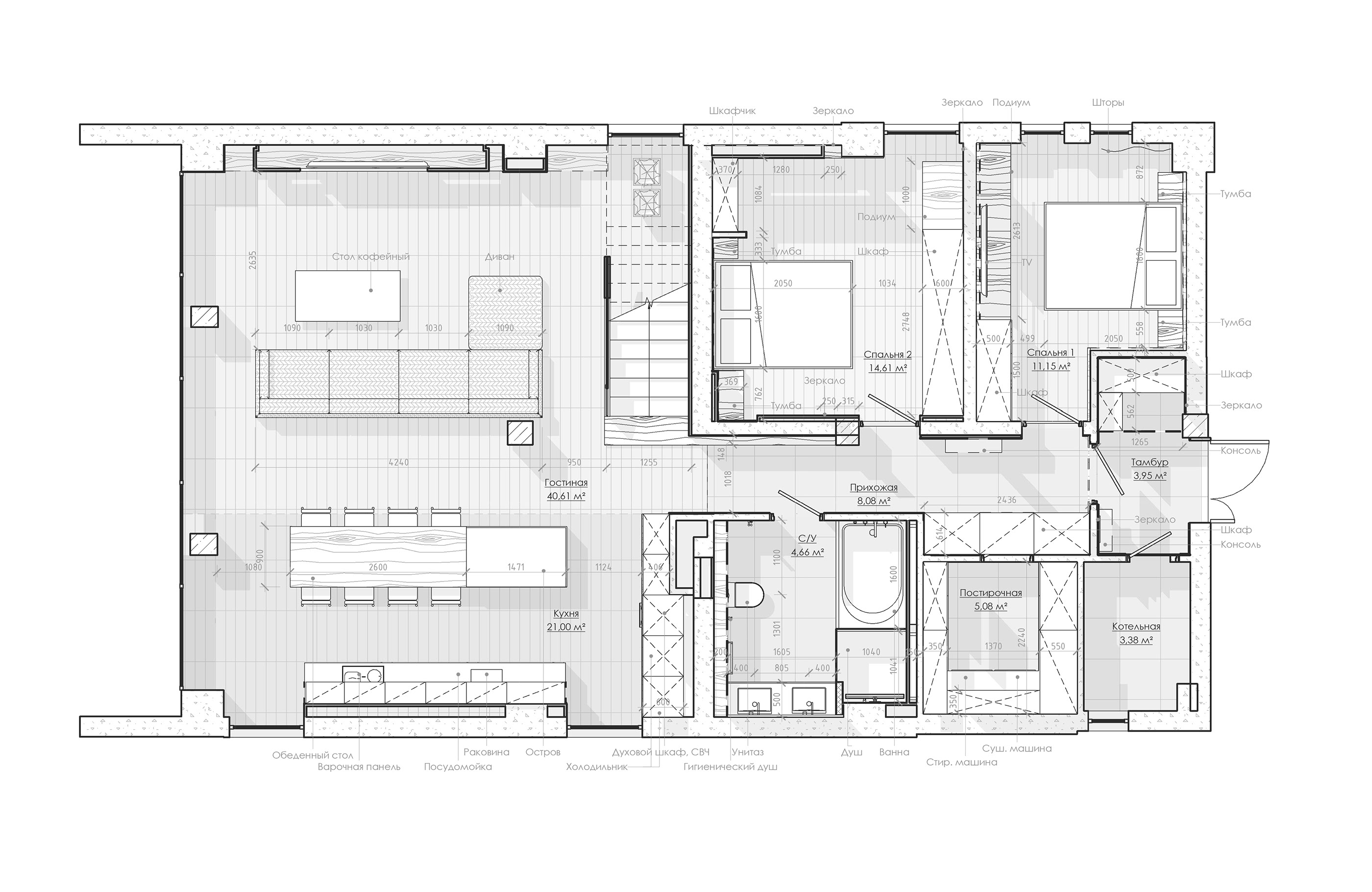 Interior design，Modern style，Line decoration，Environmental art design，