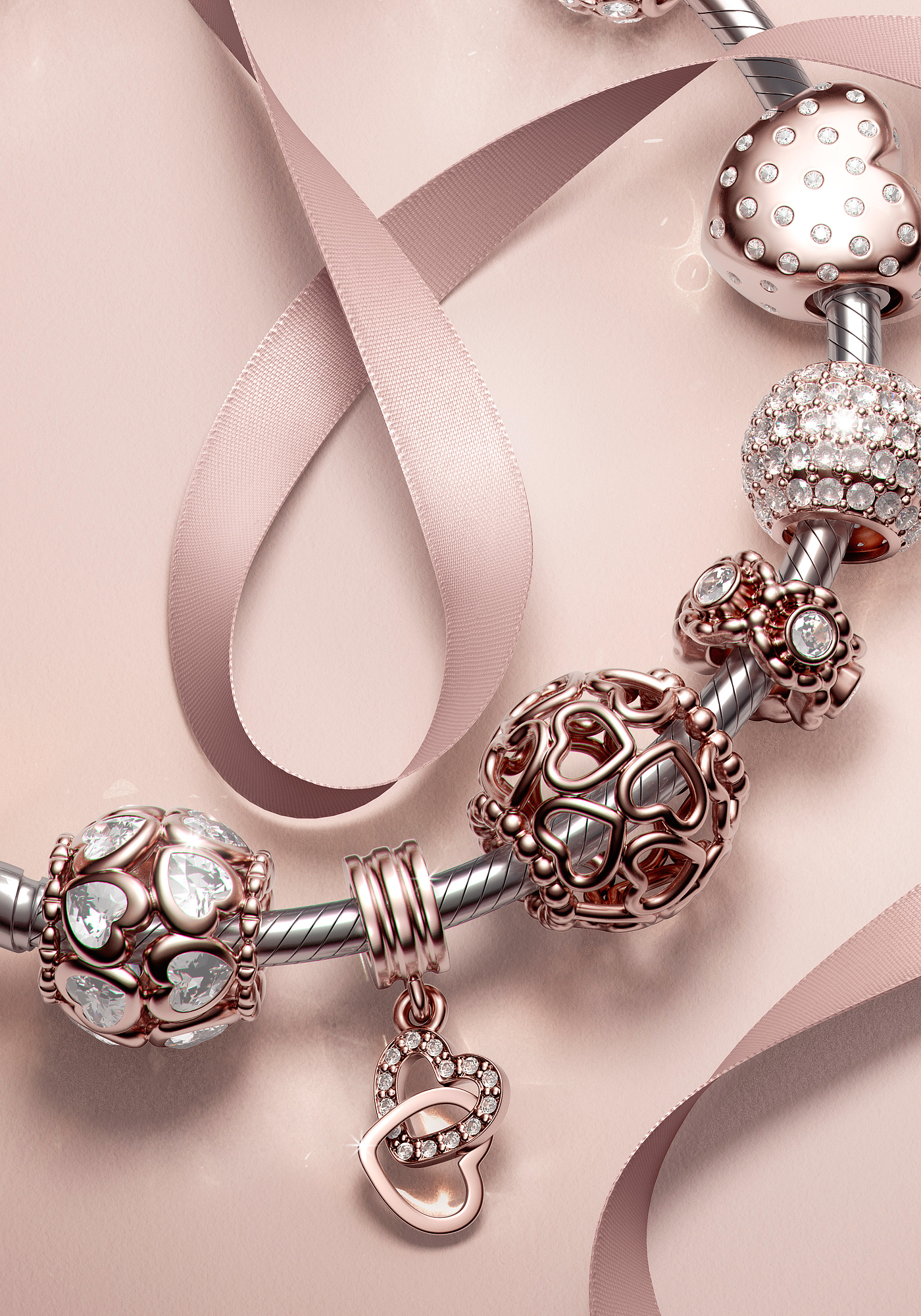 Pandora Rose，Bracelet，Jewellery，Pandora's Rose，