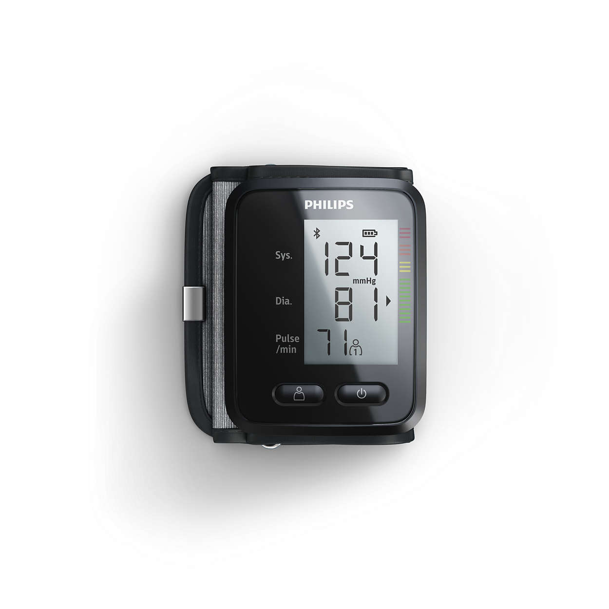 Philips，DL8765，Blood pressure measurement，Heart rate measurement，