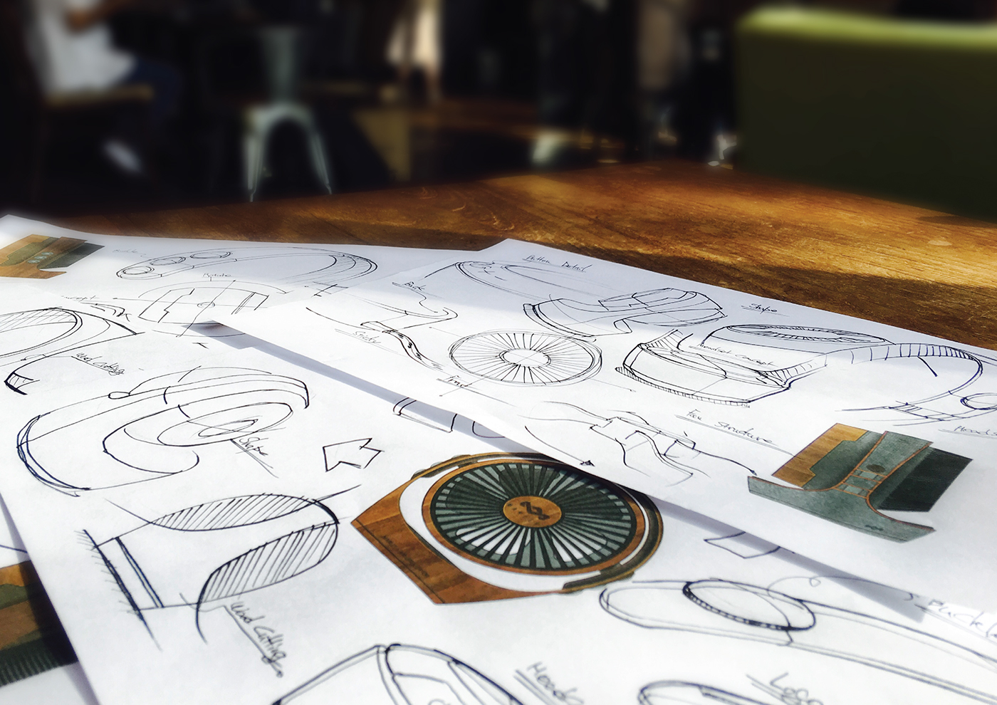 new concept，Household fan，Air circulator，House of marley，