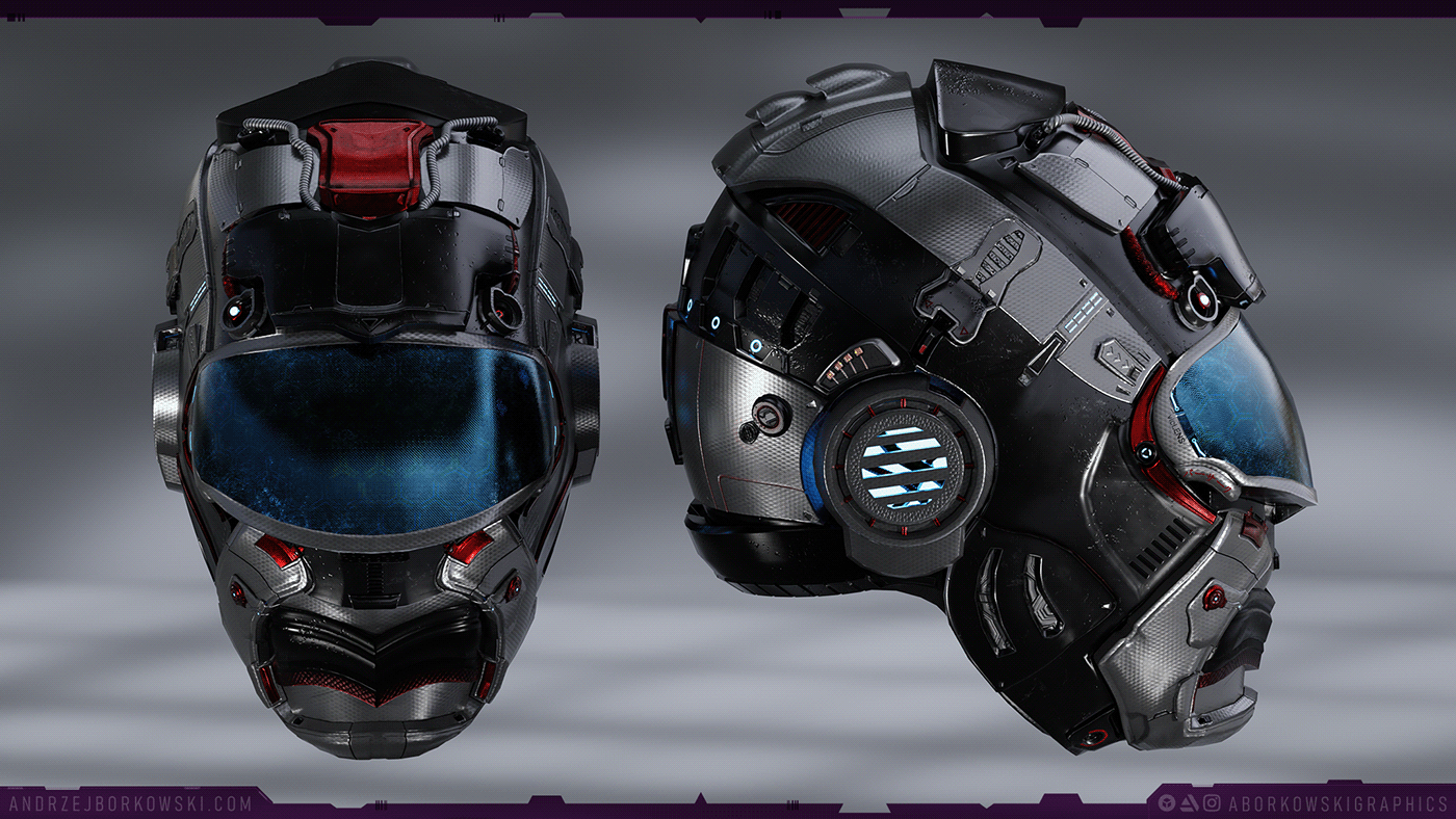 Helmet，Sense of science and technology，product design，