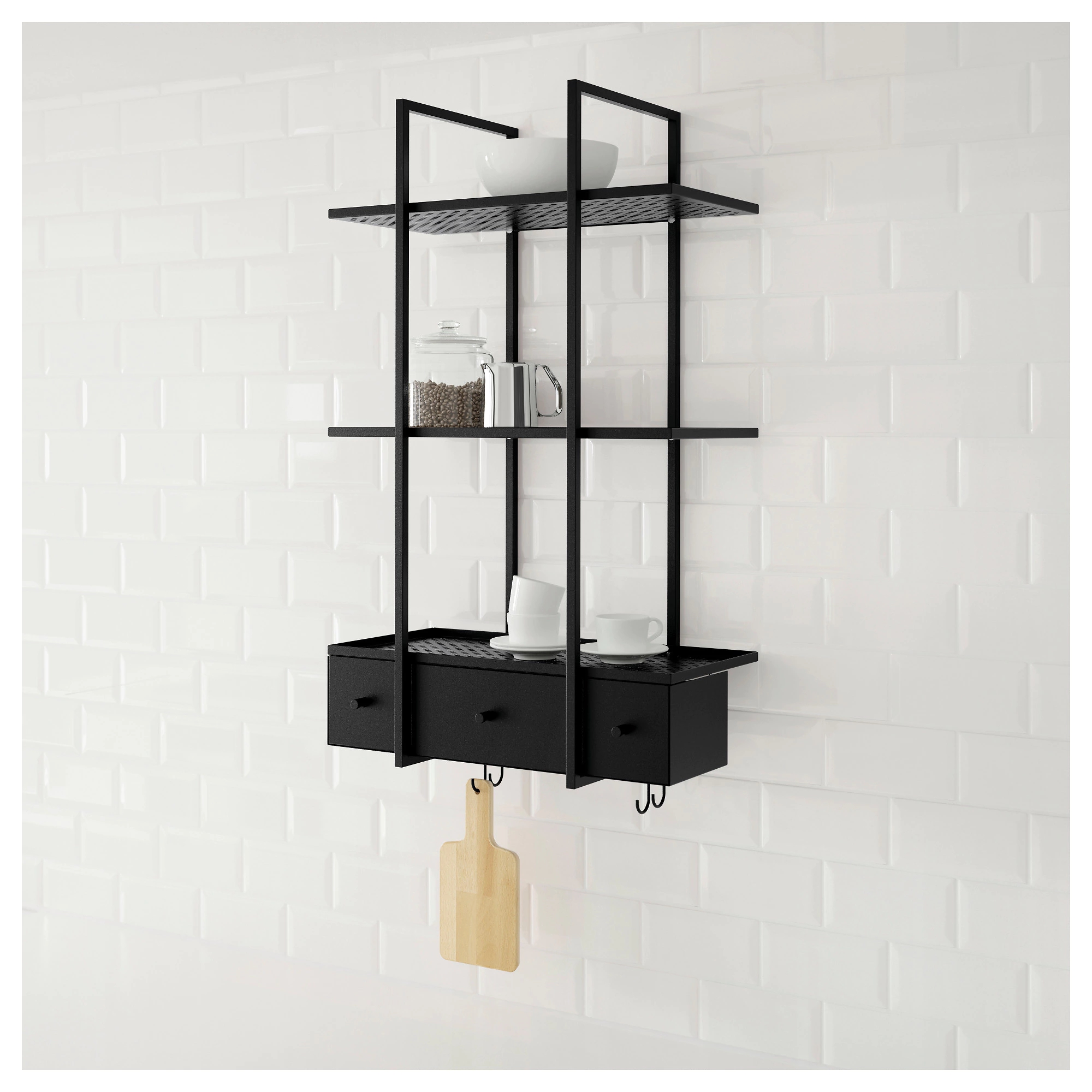 403.158.90，IKEA，IKEA，Wall shelf，