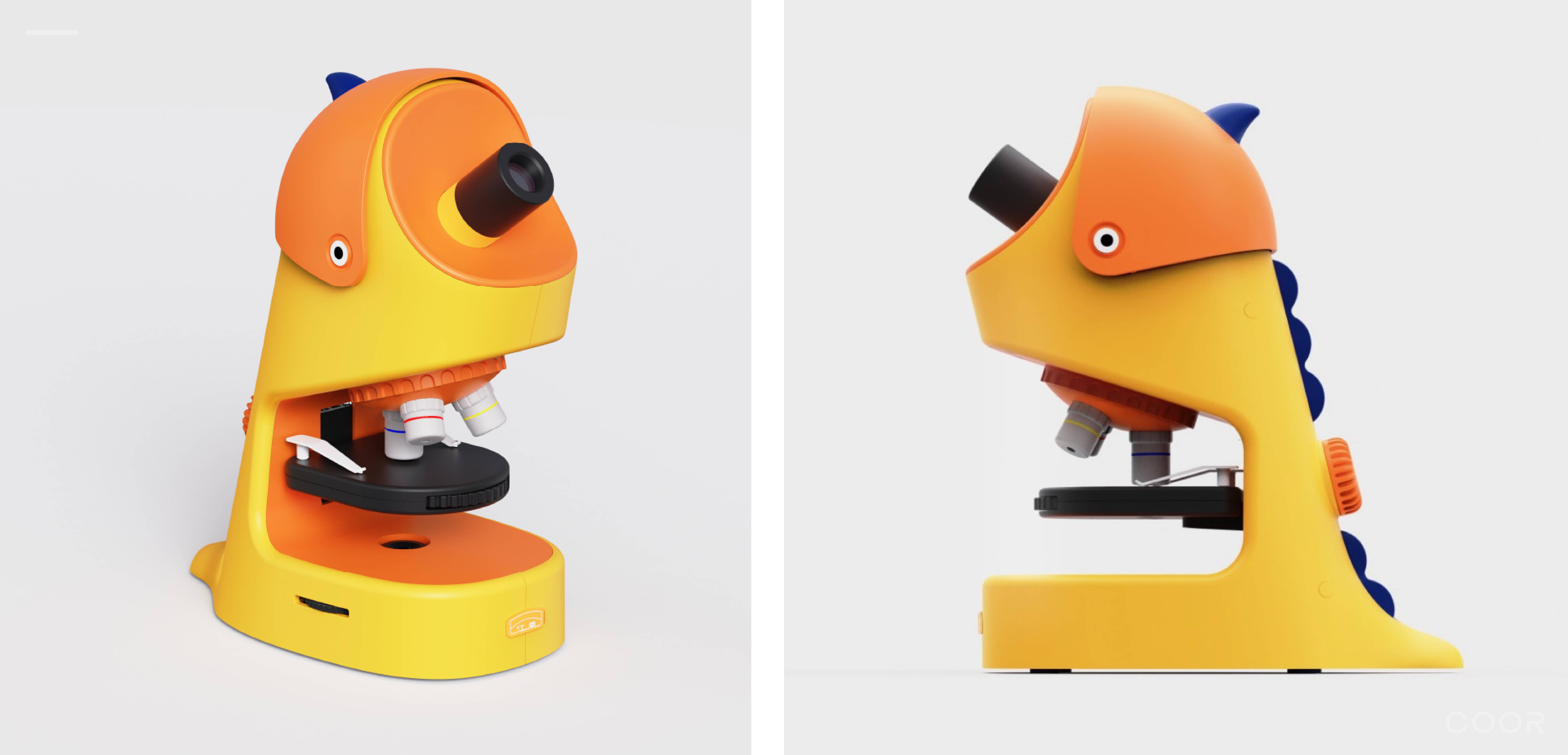 Children's products，Childlike interest，Children's science and technology，Microscope，Appearance design，product design，Yongxin optics，