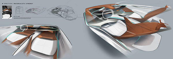 acura，concept，Automobile design，sketch，Sports car，