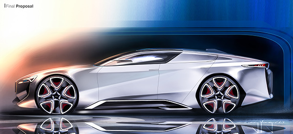 Super，Sports car，sketch，industrial design，product design，