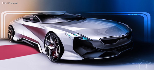 Super，Sports car，sketch，industrial design，product design，