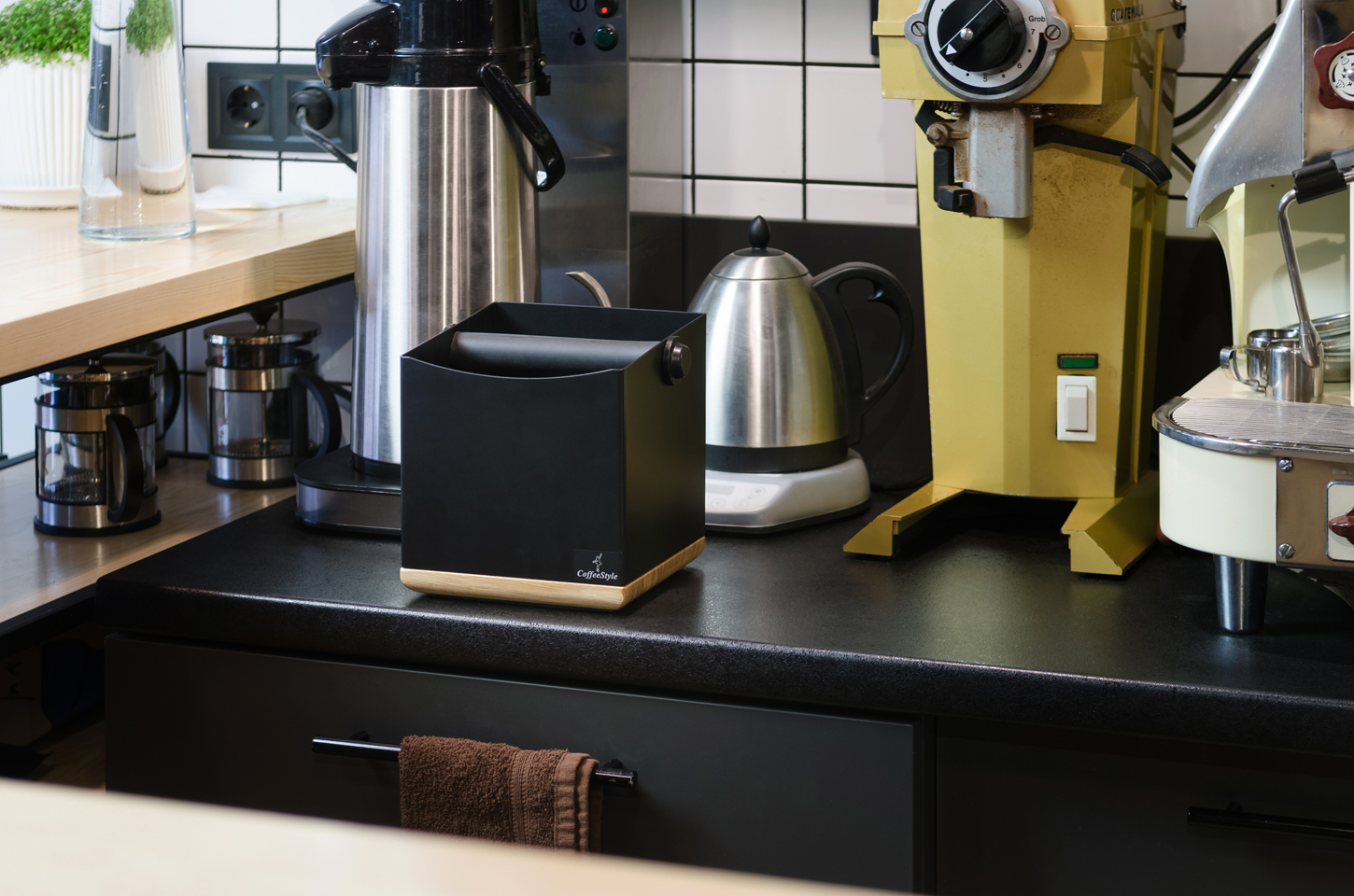 workmanship，Powder box，tool，Making coffee，