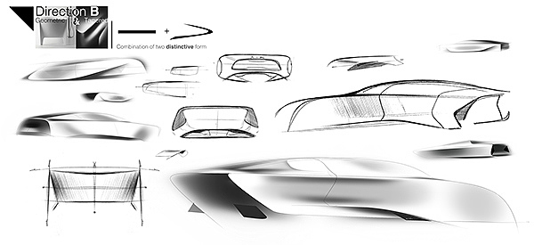 Super，Sports car，sketch，industrial design，product design，