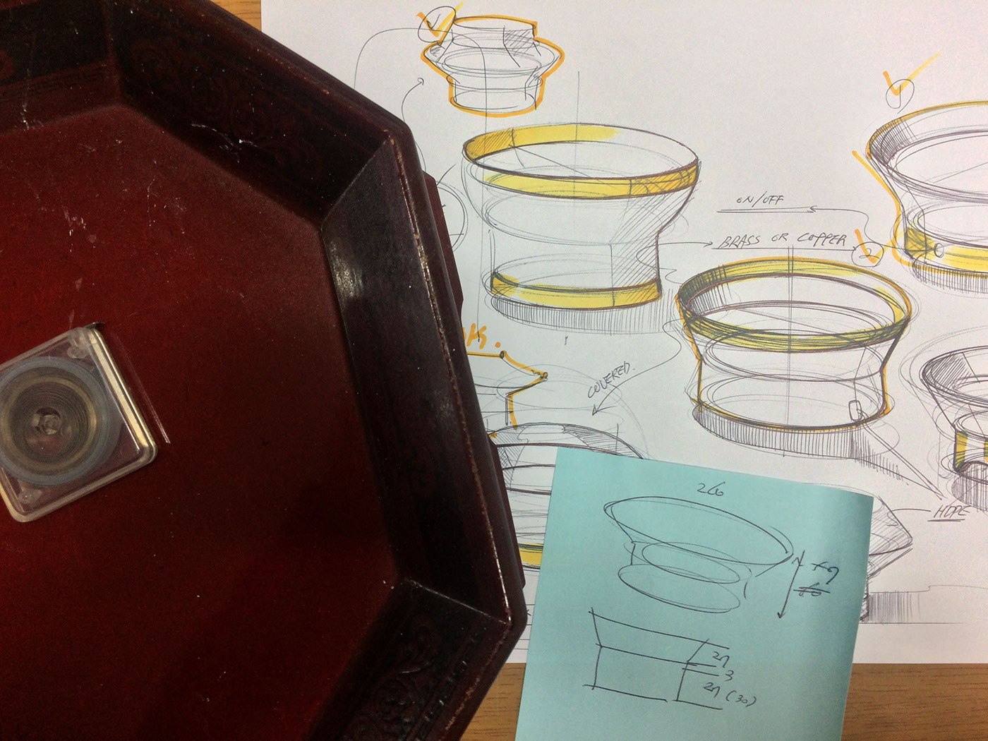 design sketch，sketch，small-scale，Korean style，oven，