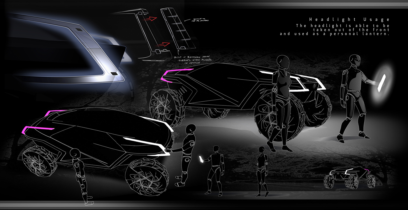 concept，Design，automobile，Hand drawn，