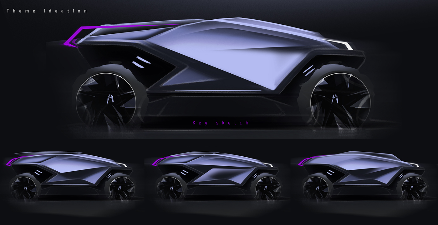 concept，Design，automobile，Hand drawn，