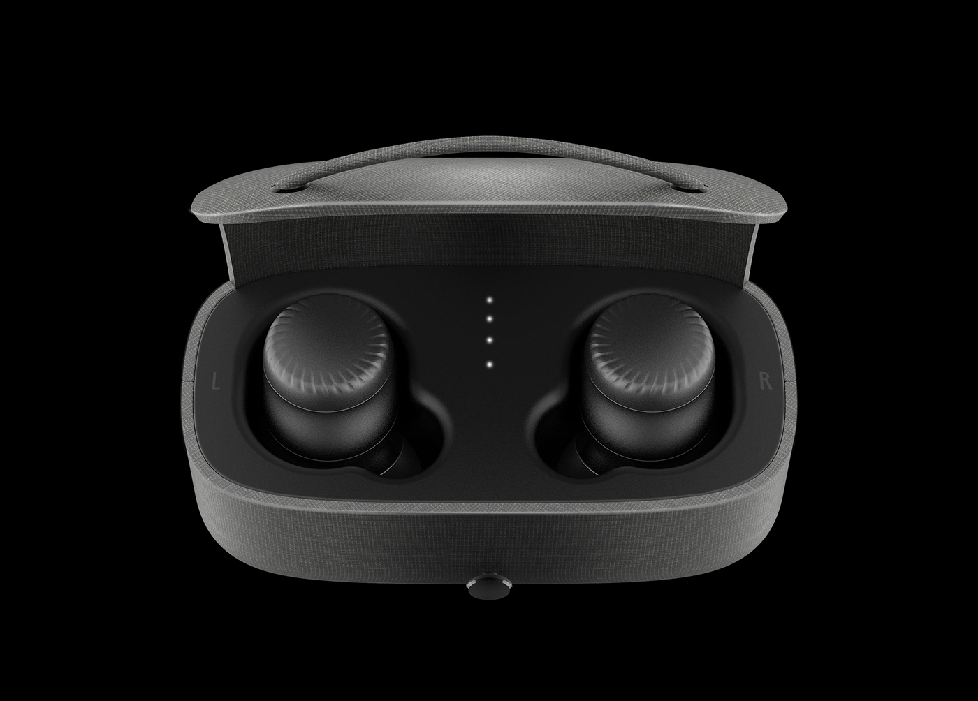 In ear，black and white，wireless，Bluetooth，headset，