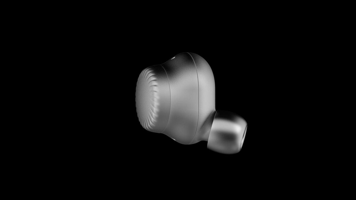 In ear，black and white，wireless，Bluetooth，headset，